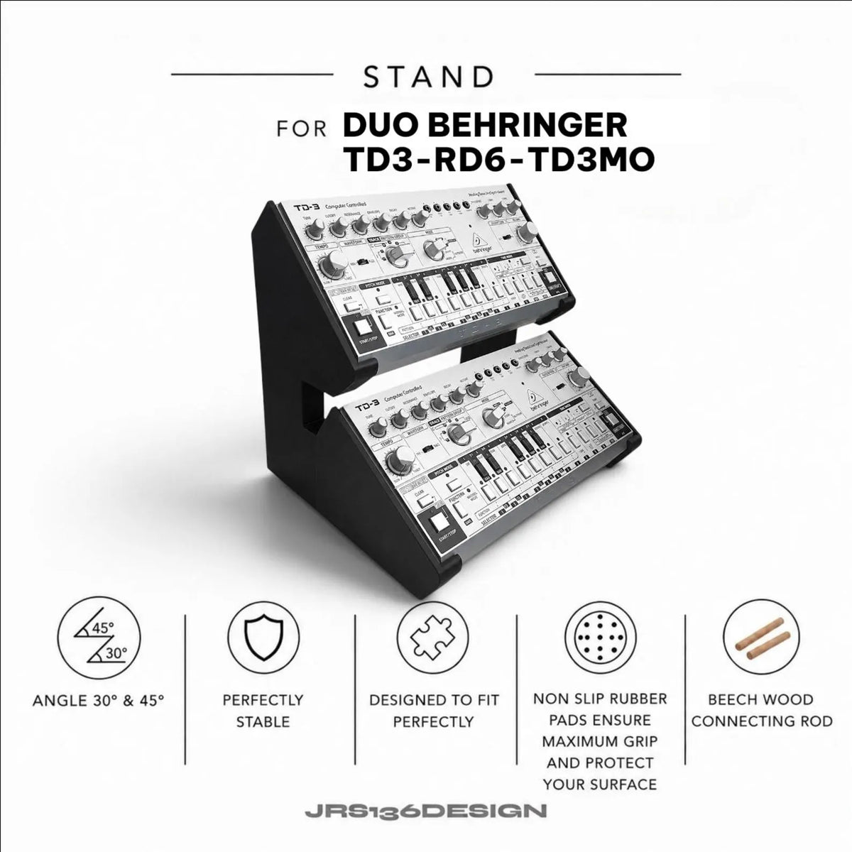 STAND for DUO BEHRINGER TD3